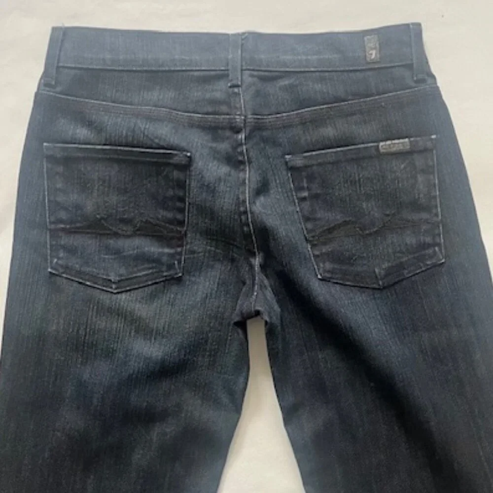 7 For All Mankind “Ginger” Flare Jeans (shortened) EUC - Picture 5 of 9